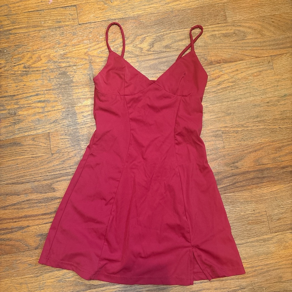 SHEIN red dress
